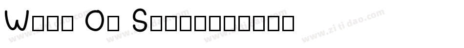 Work Or Spoon字体转换